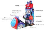 275 W Racing Arcade Machine , Amusement Coin Operated Crazy Car Driving