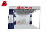 Auto Body Prep Station without Metal basement Black Side Exhaust Sanding Room