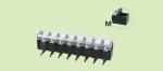 48H-9.5mm 2-30P 300V 20A Barrier Terminal Blocks Long Strip Black Color