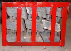 China Chromium Molybdenum Steel Concaves Of Ball Mill Lining Packed in Pallets wholesale