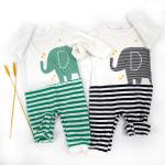 OEM Baby Cotton Romper Soft Infant Toddler Jumpsuit Girls Boys Bodysuit Clothes