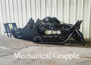 China High Strength Mechanical Grapple For Various Excavator Grabbing Wood Log Stone wholesale