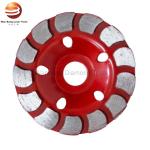 Fine 105mm 115mm Diamond Turbo Cup Grinding Wheel
