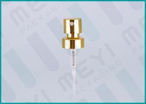 China 15/400 Gold Cosmetic Atomizer Mist Pump Spray For Perfume Bottle wholesale