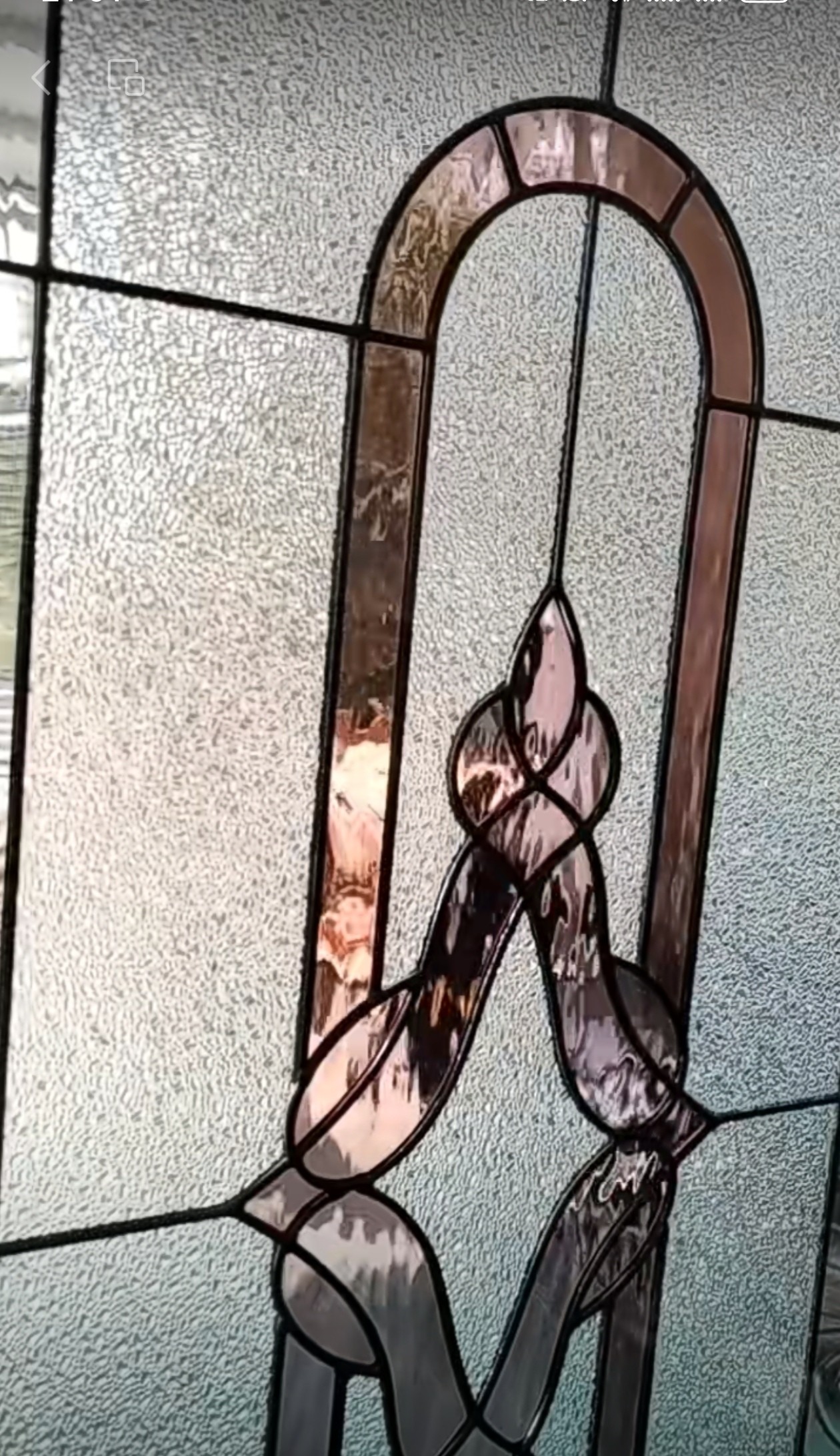 Wield Stained Art Glazed Glass Inserts Decorative Door Glass Church Colorful Window Glass Tiff Door