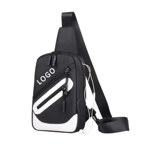 Foldable Waterproof Cross Body Sling Shoulder Messenger Chest Bag For Men and
