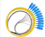 Polish UPC / APC Pigtail Fiber Optic Cable High Temperature Stability