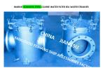 Air Conditioning Seawater Pump Inlet Stainless Steel 316L Rough Water Filter,