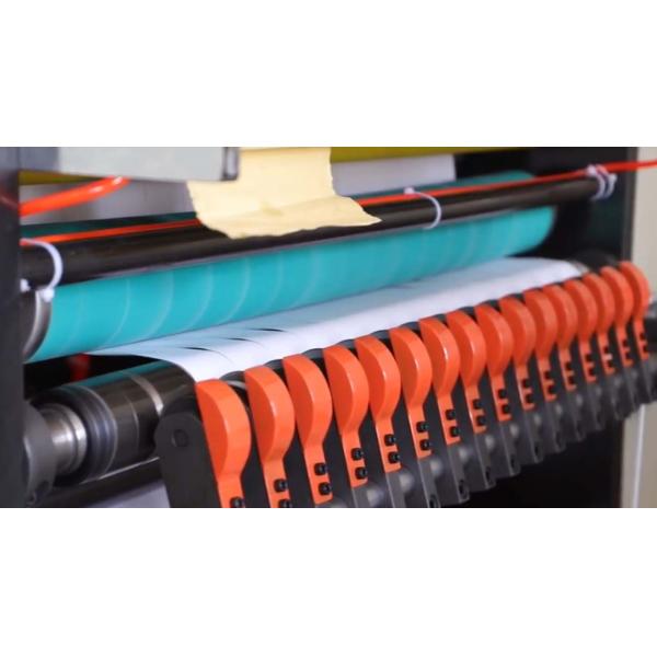 Full Automatic Thermal POS ATM Paper Slitting Machines With Coreless Reiwnd
