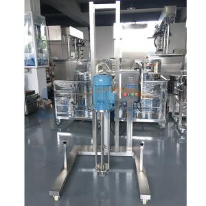 China Durable Pneumatic Lifting Soap Mixer Machine , 4KW Lotion Manufacturing Equipment wholesale