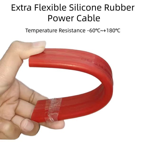 600V Low Voltage Silicone Rubber Insulated Cable 3 Core 4 Core Rubber Cable