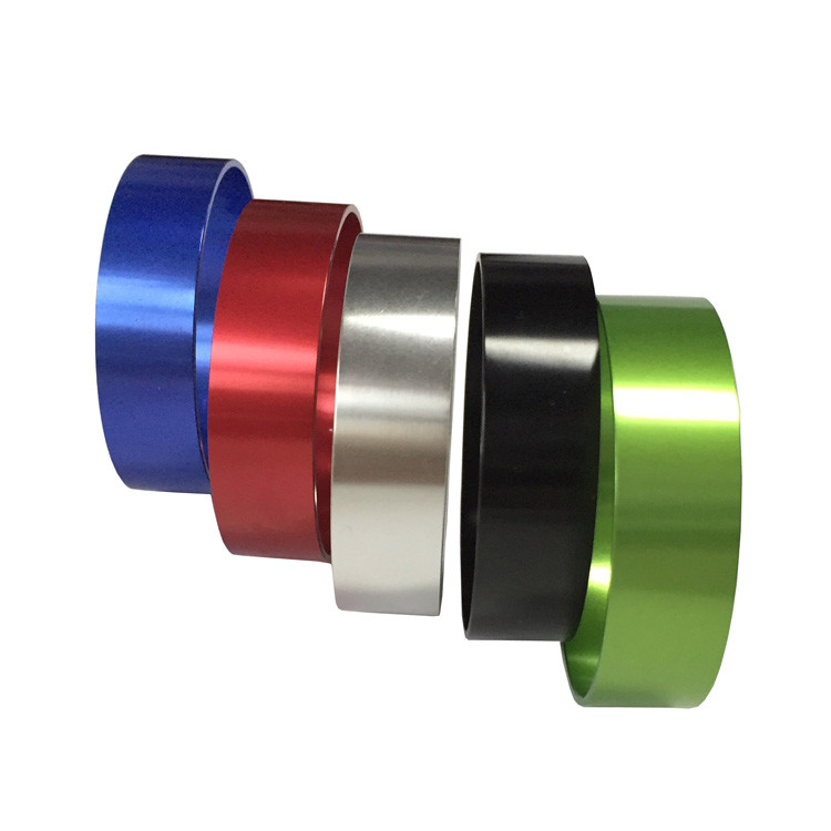Cnc Turning Precision Parts Aluminum Rings Cnc Lathe Turning Service Color Anodized