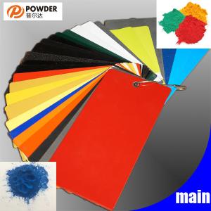 China Crackle Effect Epoxy Polyester Powder Coating RAL 1033 Thermosetting Type wholesale