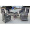 Buy cheap Outdoor Rattan Dining Set for 6, Weather-Resistant Patio Furniture from wholesalers