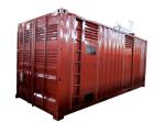 Soundproof 1250kva Volvo Diesel Generator Set Prime Power Genset