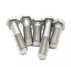China Zinc Brass Carbon Alloy Steel Grade 10.9 M10 Hex Head Bolt wholesale