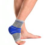 3D Elastic Silicone Sport Ankle Support Brace for Protection Projects Tennis
