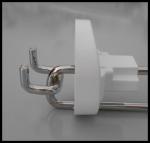 COMER anti-theft metal locker for cell phone accossories shop display hooks
