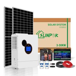China Sunpok household solar power systems renewable energy solar 3KW 5KW 10KW solar power supply wholesale