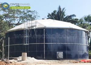 China Center Enamel can Provide Aluminum Dome Roofs for Cambodia Crude Oil Storage Tanks wholesale