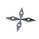 16mm Diamond-shaped Carbide Wood Lathe Tool Inserts Replacement Blades Cutter