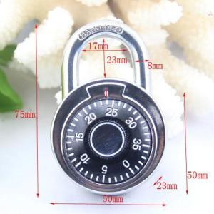 China 50MM Round Dial combination padlock/compass decorated padlock wholesale
