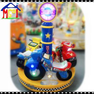 China Kiddie moto ride merry-go-round carrousel used in indoor amusement park wholesale