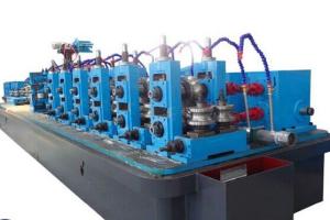 China CE&amp;ISO Certificated High Speed Steel Strip Straight Seam Welded Pipe Cold Roll Forming Machine wholesale