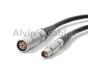 China Red Epic Scarlet Power Adaptor Cable 2B 6 Pin Female To 1B 6 Pin Female wholesale