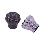 Luxury Zamak Crown Cap / Perfume Bottle Cap For FEA 15 Glass Bottle Neck