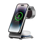 15W 10W 7.5W 5W Qi Standard Metal Wireless Charger with USB C Cable and Aluminum