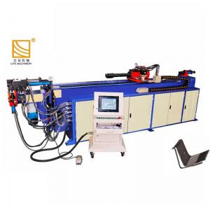 China 2 Axis CNC Square Tube Bending Machine , 16 - 76mm Automotive Pipe Bender wholesale