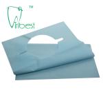 Waterproof Dental Protective Wear , Disposable Dental Bibs With Hole