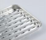Barbecue use container fish roasting catering tray aluminium foil oval aluminum