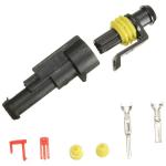 North America Market Waterproof Electric Plug Connector 2 Pin 4 Pin 6 Pin Male
