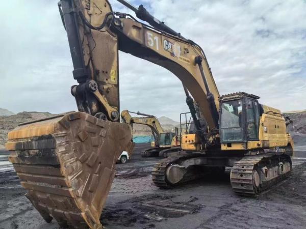 74 Ton Used CAT Excavators 374 Mining Second Hand Excavator Bucket Capacity 3