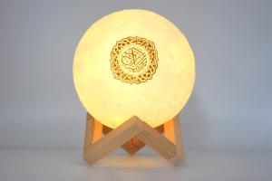 China Touch rechargeable light moon lamp quran speaker wholesale