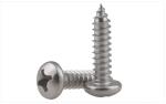 Stainless Steel Phillips Rounded Head Screws for Sheet Metal DIN7981 Pan Head