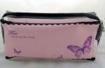 EN71 0.25mm Custom Clear Makeup Bag PVC Transparent 4C For Beauty Packing