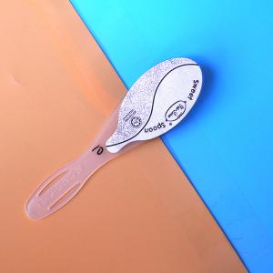 China 10ml Transparent Honey Spoon Plastic 149*39*11.5mm 4g Weight wholesale