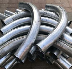 China Din Carbon Steel Bend Long Radius Sch40 3d 5d 180 Degree Pipe wholesale