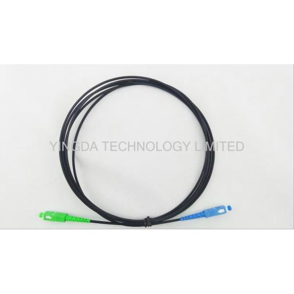 Outdoor Fiber Optic Patch Cord FTTH Network Patch Cable 1 Core SC / UPC - SC / UPC 40M