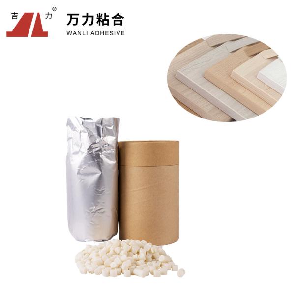 Aluminum PUR Hot Melt Adhesives Edge Bonding Chip Particle Density Foam PUR