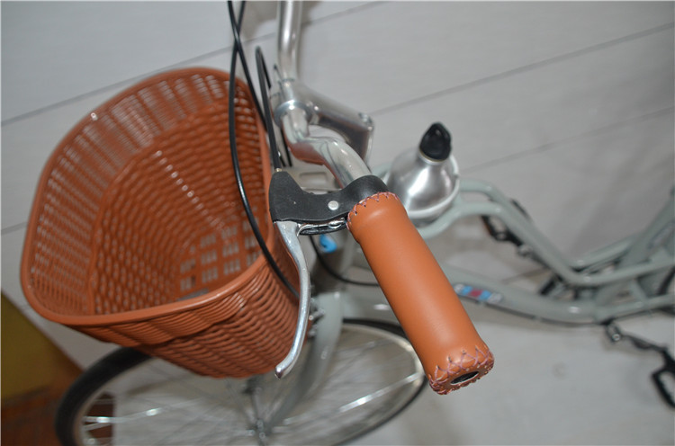 Carbon steel colorful 26 OL city bicicle for man with Shimano thumb shifter 7 speed with bottle