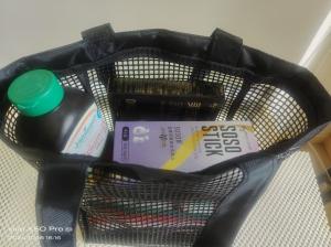 China Multi Functional Stronger PVC Coated Mesh Bag for Fishing Shopping or Sport Storage Bag wholesale