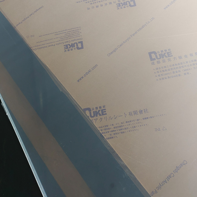 Transparent PMMA Plexi Glass Sheet Lighting Clear Acrylic Sheet Board 3mm