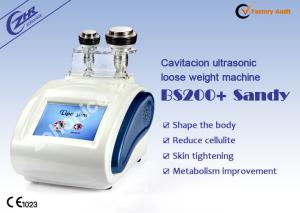 China 43KHZ / 32KHZ Cavitation Body Slimming Machine With Digital Touch Screen wholesale