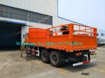 Orange 2642 420hp 6x6 Heavy Cargo Truck With FAST Gearbox 12.00R24 Tire