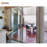Impact-Resistant Black And Door Glass Aluminum Window For Storm Protection