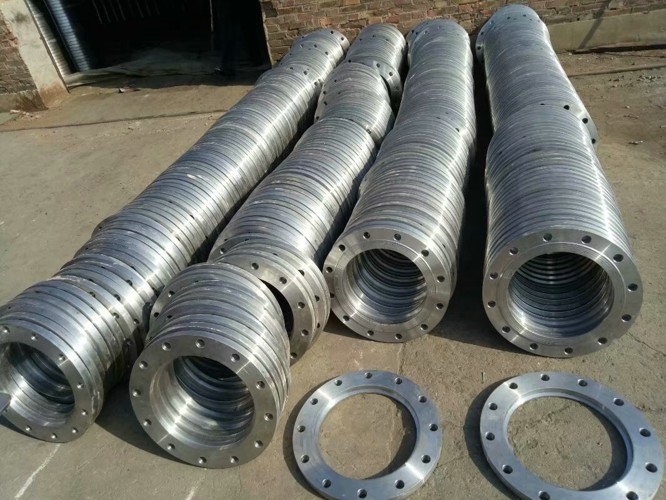 Stainless Steel Slip On Pipe Flanges , SORF Flange 1/2'' 2'' B16.5 / B16.47